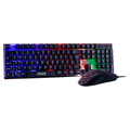 Imagem da oferta Combo Diamond Dust Mouse e Teclado Dazz 62000098 2400 DPI Rainbow Com 4 Cores ABNT2