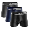 Imagem da oferta Kit 3 Cuecas Boxer Cavalera Original Sem Costura Original Poliamida