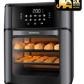 Imagem da oferta Air Fryer - Fritadeira Elétrica AFON-12L-BG Forno Oven 12 Litros Preto Mondial - 127V