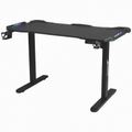 Imagem da oferta Mesa Gamer SuperFrame Epic Pro RGB Altura Ajustável Com Suporte Para Headset e Copo Black SF-TB-12060BA