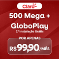 Imagem da oferta R$ 400 OFF no Combo 500 Mega + Globoplay Grátis!
