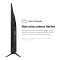 Imagem da oferta Smart Tv 43'' Classic 4k 43p755 Google Tv Dolby Tcl Bivolt