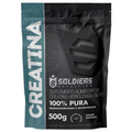 Imagem da oferta Creatina Monohidratada 500g - 100% Pura Importada - Soldiers Nutrition