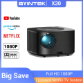 Imagem da oferta Projetor Byintek X30 Full HD 1080P