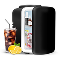 Imagem da oferta YSSOA - Mini frigorífico de 4 litros 6 latas refrigerador portátil e aquecedor frigoríficos compactos para alimentos