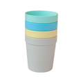 Imagem da oferta Kit 4 Copos Bebês 200ml Menino Candy Color