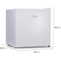 Imagem da oferta Frigobar 45L cores Branco e preto 127v e 220v Midea