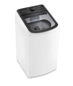 Máquina de Lavar Electrolux Efficient 13kg Branca Compacta Pré-diluição e MaxFilter (LEM13)