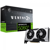 Imagem da oferta Placa de Vídeo MSI NVIDIA GeForce RTX 5060 Ti Ventus 2X OC, 8GB, GDDR7, DLSS, Ray Tracing G506T-8V2CP