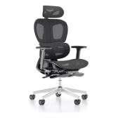 Imagem da oferta Cadeira Escritório Ergonômica Executiva Premium Cosy T03 Cor Preto Material do estofamento Mesh