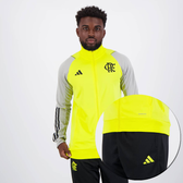 Imagem da oferta Agasalho Adidas Flamengo 2024 Amarelo e Preto