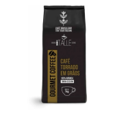 Imagem da oferta Café em Grao Torrado Expresso Arábica Torra Escura Grãos 1kg Gourmet Cafe Italle