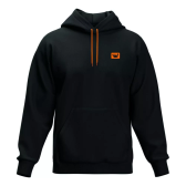 Imagem da oferta Moleton Capuz Blusa De Frio Lisa Cordão Neon Canguru Macio