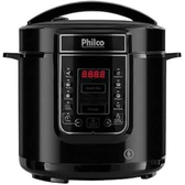 Imagem da oferta Panela de pressão Digital Inox Ppp01p 6L Preto 110v Philco