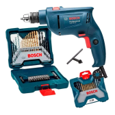 Imagem da oferta Furadeira Industrial Impacto Rev 450w Gsb 450 Re Bosch + Kit