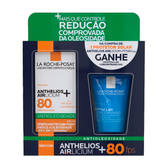 Imagem da oferta Kit Protetor Solar Facial La Roche-Posay Anthelios Airlicium Antioleosidade FPS80 Sem Cor 40g + Gel Facial Limpeza ProfuNda Effaclar Concentrado 50g