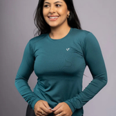 Imagem da oferta Camisas Térmica Feminina Voker Proteção Uv Bike Academia