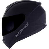 Imagem da oferta Capacete Norisk Razor Monocolor Preto Fosco Fechado Moto