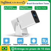 Imagem da oferta ThundeaL TD80W Mini Projetor HD PK HY320W HY320 HY300 Smart Home Theater 4K Full HD 1080P Projetor de vídeo Android WIF