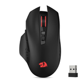 Imagem da oferta Redragon Mouse para jogos sem fio Gainer M656 mouse gamer 4000 DPI 24 GHz com 5 níveis de DPI 7 botões macro retroilum