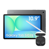 Imagem da oferta Tablet Samsung Galaxy Tab S10 FE 128GB 8GB RAM Tela 10.9" 90Hz IP68 Android 15 Caneta S Pen e Capa Protetora + Galaxy Bu