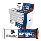 Imagem da oferta Top Whey Bar - Caixa C/12 Unidades - Max Titanium Sabor Brigadeiro