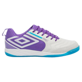 Imagem da oferta Chuteira Umbro Pro 5 Bump Club Futsal Branca e Rox