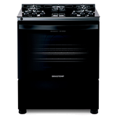 Imagem da oferta Fogão Brastemp 5 Bocas Preto com Turbo Chama com Mesa de Vidro - BFS5VCE