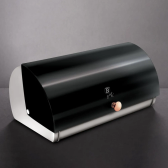 Imagem da oferta Porta Pão Com Tampa 38cm Black Rose Gold Berlinger Haus