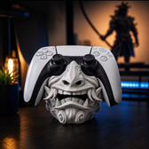 Imagem da oferta Suporte Ghost of Tsushima para Controle PS5 Dualsense Oni Gamer Organizador Setup Decoração
