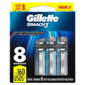 Imagem da oferta Carga para Aparelho Gillette Mach3 Leve 8 Pague 6