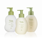 Imagem da oferta Kit Mamãe e Bebê Shampoo Condicionador e Sabonete Líquido - 3 Produtos