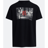 Imagem da oferta Camiseta em Algodão Estampa Ideograma e Cidade Peito e Costas