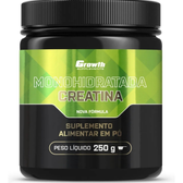 Imagem da oferta Creatina Monohidratada 250g Growth Supplements - Sem sabor em Pó