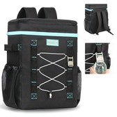 Imagem da oferta INSMEER Mochila Termica 50 Latas Bolsa Termica Isotérmico Grande Caixa Termca Cooler Sacola Para acampamento Mochila pa