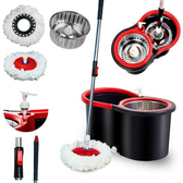 Imagem da oferta Mop Giratório com Cesto em Inox Preto - Nybc