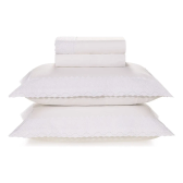 Imagem da oferta Jogo De Cama Queen 200 Fios Bordado Antônia Branco Karsten