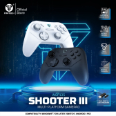 Imagem da oferta 2 Unidades de FANTECH SHOOTER III WGP13S Gamepad Controlador de jogos sem fio Gatilhos de efeito Hall e Jo