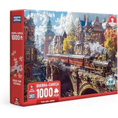 Imagem da oferta Quebra-cabeça Toyster Trem pela cidade - 1000 peças