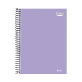 Imagem da oferta Caderno 10 matérias 200 folhas Lilás Linha Colors Tamoio