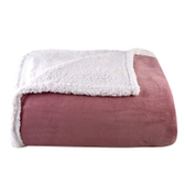Imagem da oferta Cobertor Casal Sherpa Dupla Face - Violeta Rosa