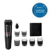 Imagem da oferta Aparador De Pelos Philips Multigroom 8 Em 1 Mg3730/15 Cor Preto