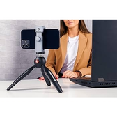 Imagem da oferta Manfrotto MTPIXIMII-B PIXI Mini tripé com alça para câmeras de sistema compacto para DSLR sem espelho vídeo feito na