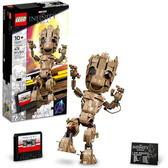 Imagem da oferta Brinquedo Lego Marvel EU Sou Groot; Kit de Construção (476 Peças)