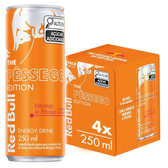 Imagem da oferta Pack de 4 Latas Red Bull Energético Morango & Pêssego 250ml