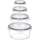 Imagem da oferta Conjunto de recipientes de armazenamento de 4 peças recipientes de plástico herméticos 80180400800 ml conjunto de