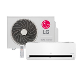 Imagem da oferta Ar Condicionado Split LG Voice 15000 BTUs Frio Dual Inverter 220V S4-Q15JL31A -  - Sua melhor escolha