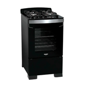 Imagem da oferta Fogão Dako Diplomata 4 Bocas Automático Mesa de Vidro com Forno 60L - Preto - Bivolt