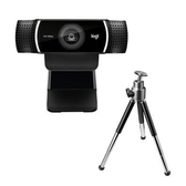 Imagem da oferta Webcam Full HD Logitech C922 Pro Stream com Microfone Embutido 1080p e Tripé Incluso Compatível Logitech Capture - 960