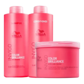 Imagem da oferta Kit Wella Invigo Color Brilliance Profissional 03 Produtos